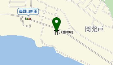 八幡神社の地図画像