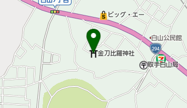 金刀比羅神社の地図画像