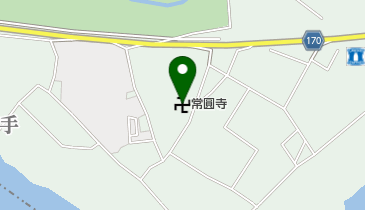 常圓寺の地図画像