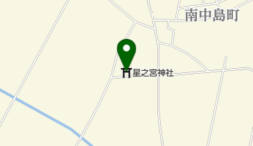 星之宮神社の地図画像