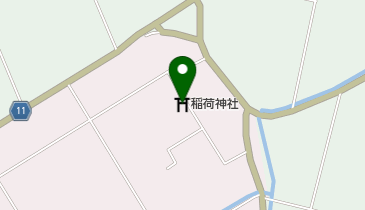 稲荷神社の地図画像