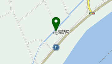 灌頂院の地図画像