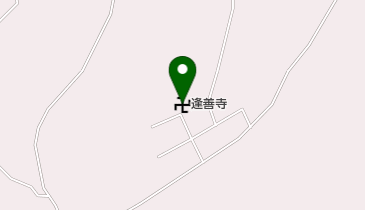 逢善寺の地図画像