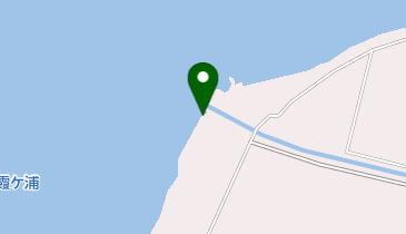 西の洲岬の地図画像