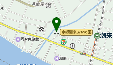 あやめ園の地図画像