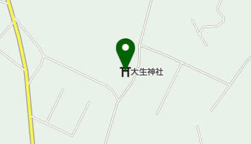 大生神社の地図画像