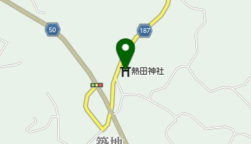 熱田神社の地図画像