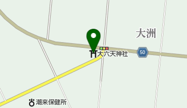 大六天神社の地図画像