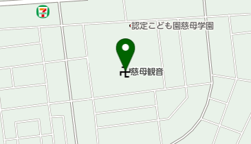 慈母観音の地図画像