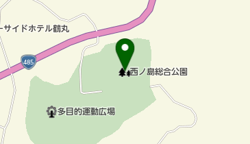 西ノ島総合公園の地図画像