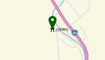 上西神社の地図画像