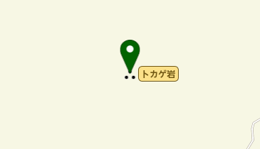 トカゲ岩の地図画像