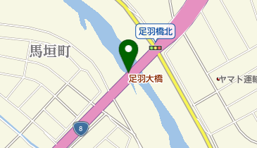 足羽大橋の地図画像