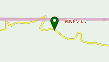 越坂峠の地図画像