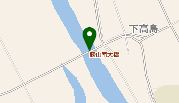 勝山南大橋の地図画像