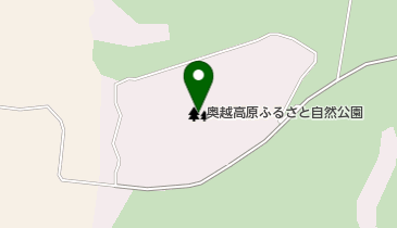 奥越高原ふるさと自然公園の地図画像