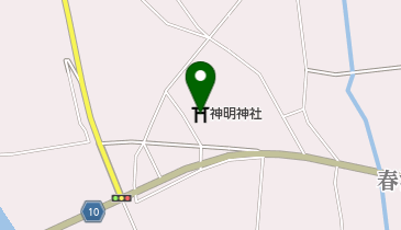 神明神社の地図画像