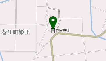 春日神社の地図画像