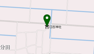 日吉神社の地図画像