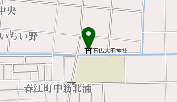 石仏大明神社の地図画像