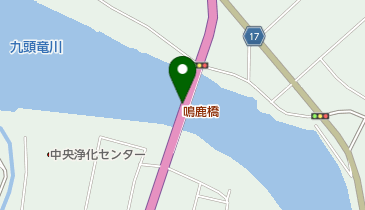 鳴鹿橋の地図画像