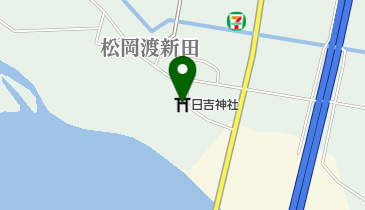 日吉神社の地図画像