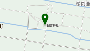 日吉神社の地図画像