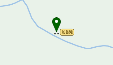 蛇谷滝の地図画像