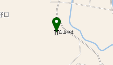 白山神社の地図画像
