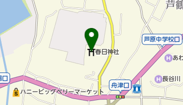 春日神社の地図画像