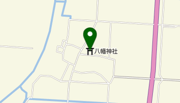 八幡神社の地図画像