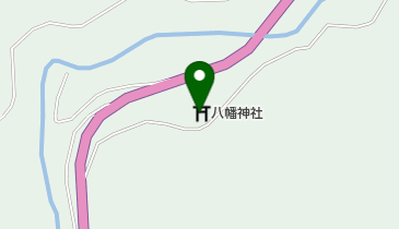 八幡神社の地図画像