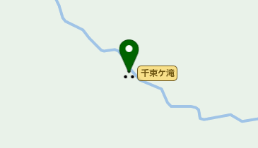 千束ケ滝の地図画像