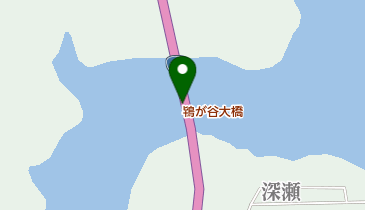 鴇が谷大橋の地図画像