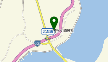 松ケ崎神社の地図画像