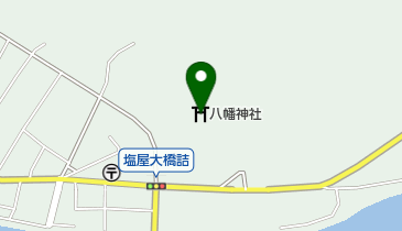 八幡神社の地図画像