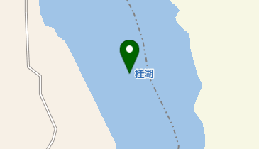 桂湖の地図画像