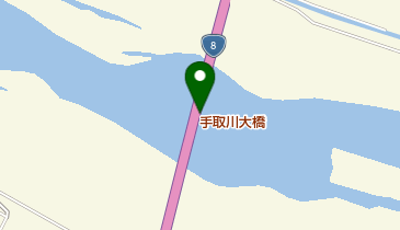 手取川大橋の地図画像