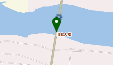 川北大橋の地図画像