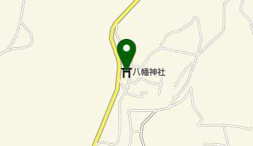 八幡神社の地図画像