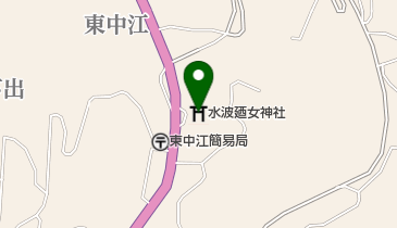 水波廼女神社の地図画像