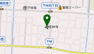 定林寺の地図画像