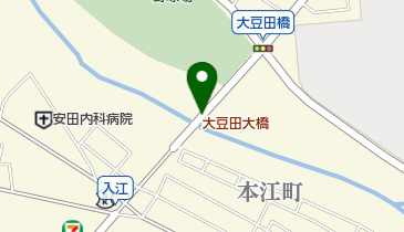 大豆田大橋の地図画像