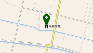 高瀬神社の地図画像