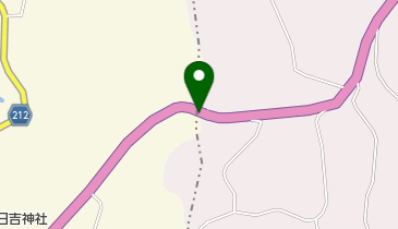 内山峠の地図画像