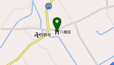 八幡宮の地図画像