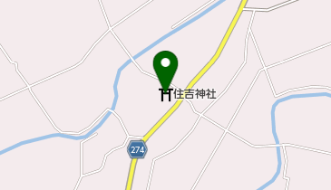 住吉神社の地図画像