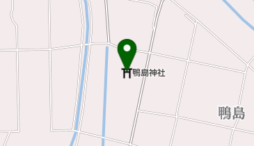 鴨島神社の地図画像