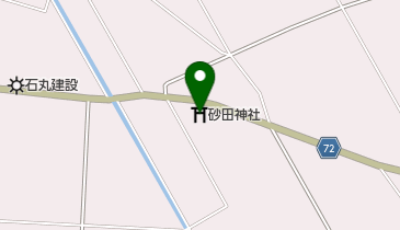 砂田神社の地図画像