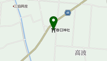 春日神社の地図画像